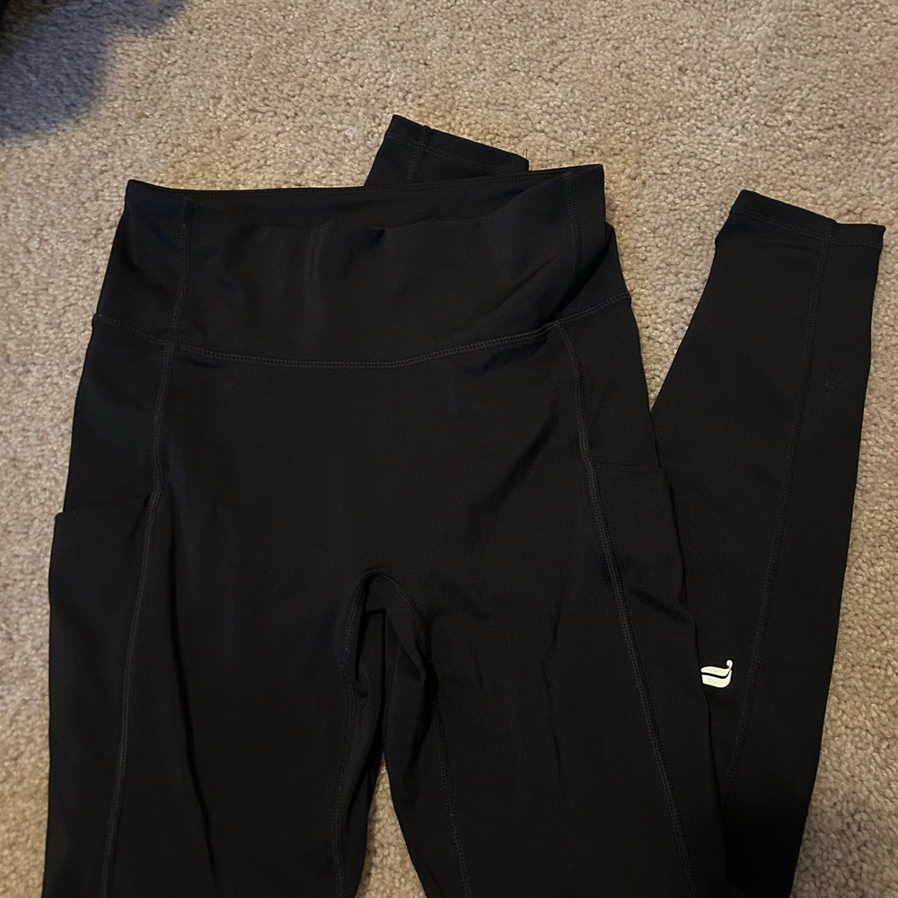 Black High-Waisted Leggings